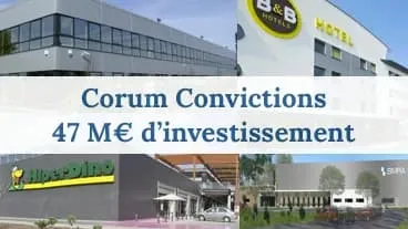Corum Convictions réalise 47 M€ d'acquisition