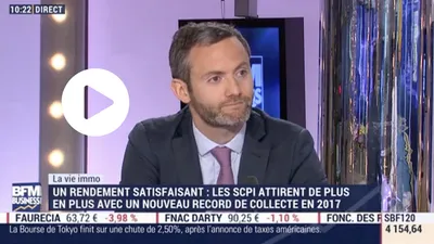 BFM BUSINESS : L'année 2017 des SCPI