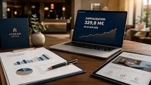 Atream Hôtels : La capitalisation atteint 329,8 M€ au 30 juin 2026