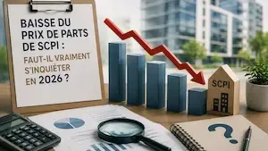 Baisse du prix de parts de SCPI : faut-il vraiment s'inquiéter en 2026 ?