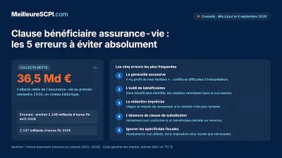 Clause bénéficiaire assurance-vie : les 5 erreurs à éviter absolument