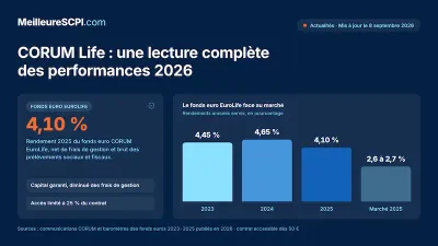 CORUM Life : une lecture complète des performances 2025