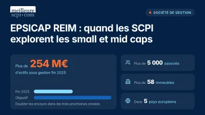 EPSICAP REIM : quand les SCPI explorent les small et mid caps
