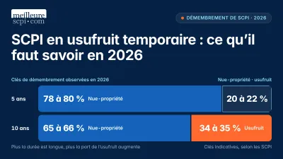 SCPI en usufruit temporaire : ce qu’il faut savoir en 2026