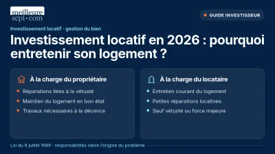 Investissement locatif en 2026 : pourquoi entretenir son logement ?