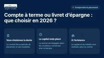 Compte à terme ou livret d’épargne : que choisir en 2026 ?