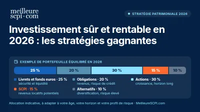 Investissement sûr et rentable en 2026 : les stratégies gagnantes