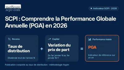 SCPI : Comprendre la Performance Globale Annuelle (PGA) en 2026