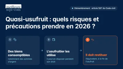 Quasi-usufruit : quels risques et précautions prendre en 2026 ?