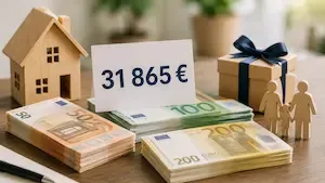 Donation Sarkozy 2026 : comment donner 31 865 € sans droits de succession ?
