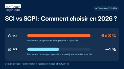 SCI vs SCPI  :  Comment choisir en 2026?