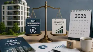 SCPI en suspension de variabilité : faut-il réinvestir en 2026 ?