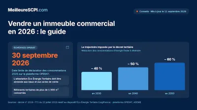 Vendre un immeuble commercial en 2026 : Le guide
