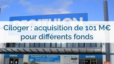Ciloger achète un portefeuille de 18 magasins Décathlon