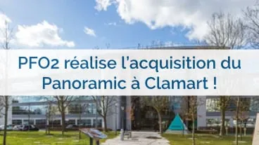 PFO2 réalise l'acquisition d'un bâtiment de bureaux à Clamart