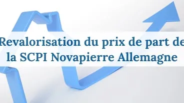 SCPI Novapierre Allemagne: Augmentation du prix de part