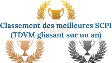 Classement des meilleures SCPI toutes catégories confondues !