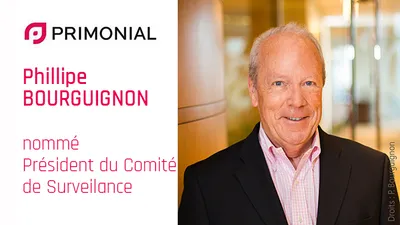 Philippe Bourguignon est nommé Président du Comité de Surveillance du Groupe Primonial
