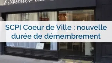 Cœur de ville : une souscription en nue-propriété possible à 5 ans