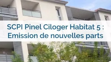 Ciloger Habitat 5 : majoration de l'augmentation de capital