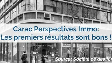 La SCPI Carac Perspectives Immo effectue un bon départ