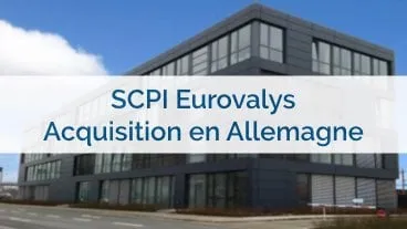 La SCPI Eurovalys réalise une 3ème acquisition