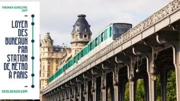 Découvrez les loyers des bureaux à Paris selon votre station de métro