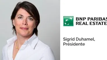 Sigrid Duhamel est nommée Présidente de BNP Paribas REIM France