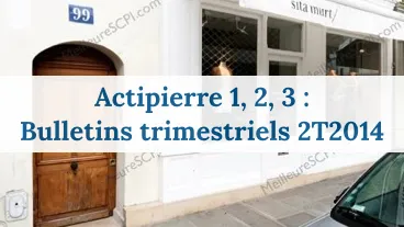 Actipierre 1, 2, 3 : BT 2T 2014