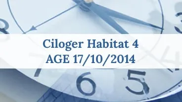 Ciloger Habitat 4 AGE 17/10/2014