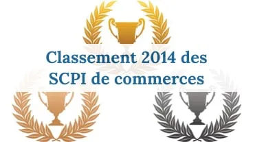 Classement des SCPI commerces pour 2014