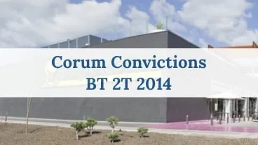 Corum Convictions résultats du 2T