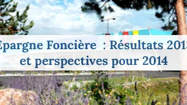 Epargne Fonciere Résultats 2013