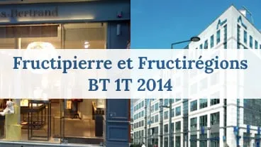 Fructipierre et Fructirégions : dividendes ajustés