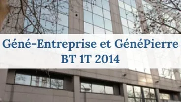 GénéEntreprise et GénéPierre rapprochement des deux SCPI