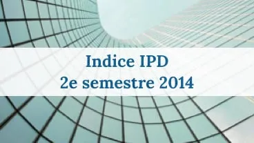 Indice IPD du 2e semestre 2014