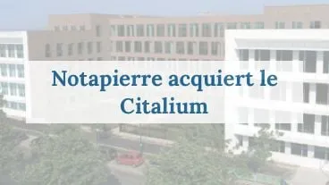 Notapierre acquiert le Citalium