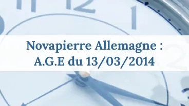 Novapierre Allemagne Victime de son succès