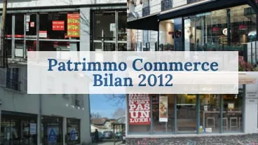 Patrimmo Commerce : bilan 2012