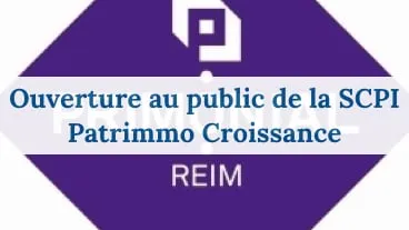 SCPI Patrimmo Croissance : c'est parti!