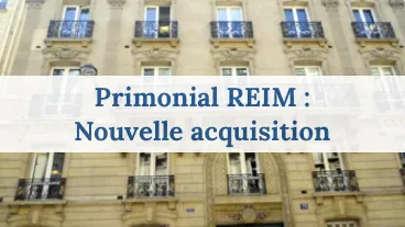 Primonial REIM investit à Paris (8ème)
