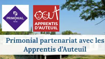Primonial Partenariat les apprentis d'Auteuil