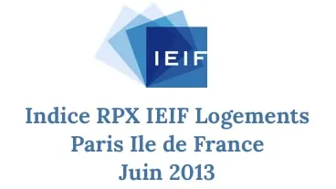 Indice RPX IEIF Logements Juin 2013