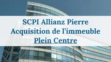 SCPI Allianz Pierre : acquisition à Montigny-le-Bretonneux