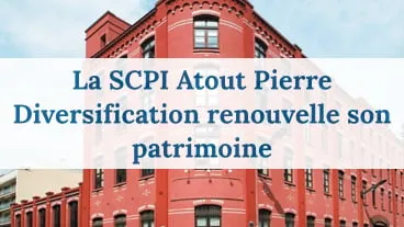 La SCPI APD réalise une nouvelle augmentation de capital