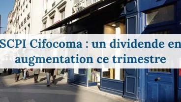La SCPI Cifocoma affiche de bons résultats au 4T