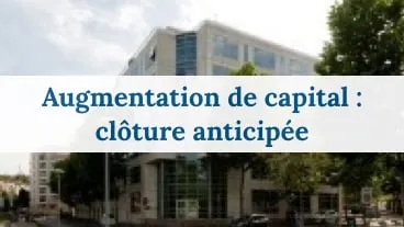 SCPI Fructipierre : clôture de l'augmentation de capital