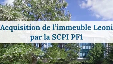 SCPI PF1 : acquisition à Montigny-le-Bretonneux