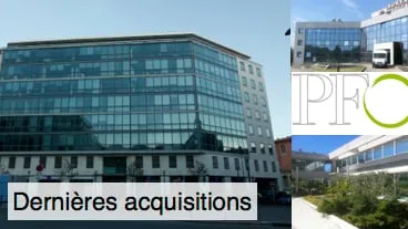 Dernières acquisitions de PFO2
