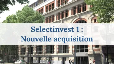 Selectinvest 1 investit à Paris